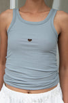 BASERANGE Heart Shaped Vest BAS-TOHT-RB-SP25-BOW BLUE TOHT-RB-SP24